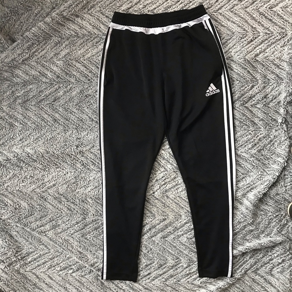 ❗️PART OF A SET❗️Adidas Black Tracksuit Bottoms